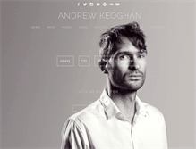 Tablet Screenshot of andrewkeoghan.com